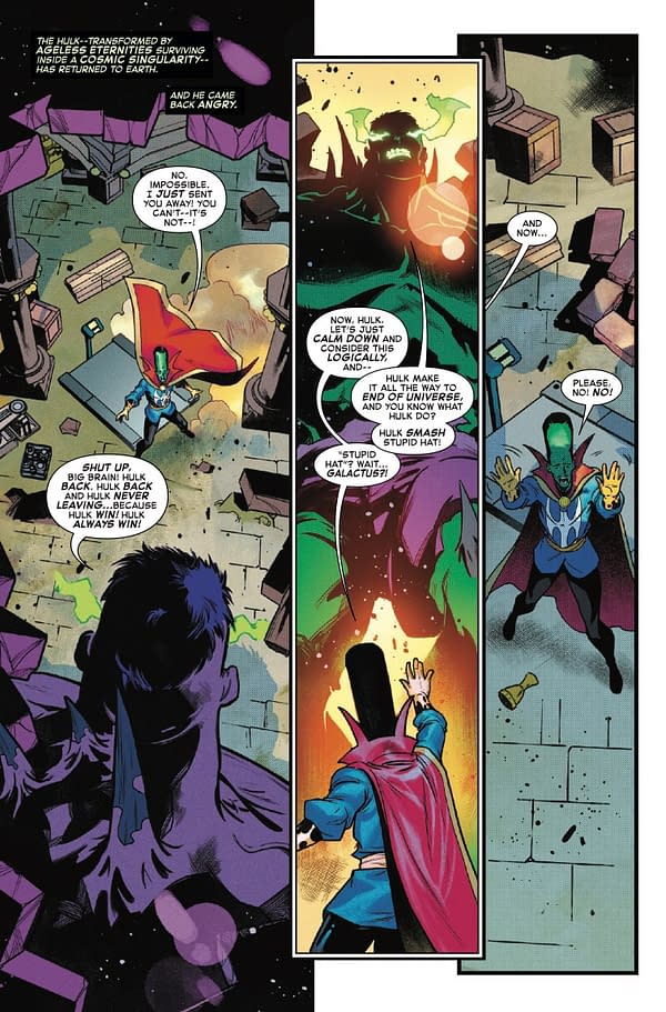 Interior preview page from HULK: SMASH EVERYTHING #4 ADAM KUBERT COVER