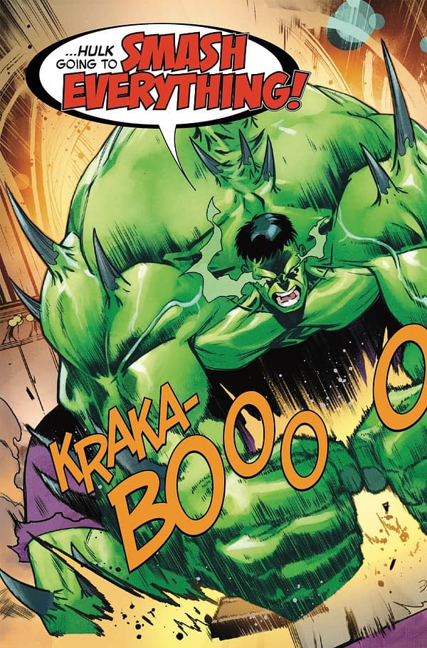 Interior preview page from HULK: SMASH EVERYTHING #4 ADAM KUBERT COVER