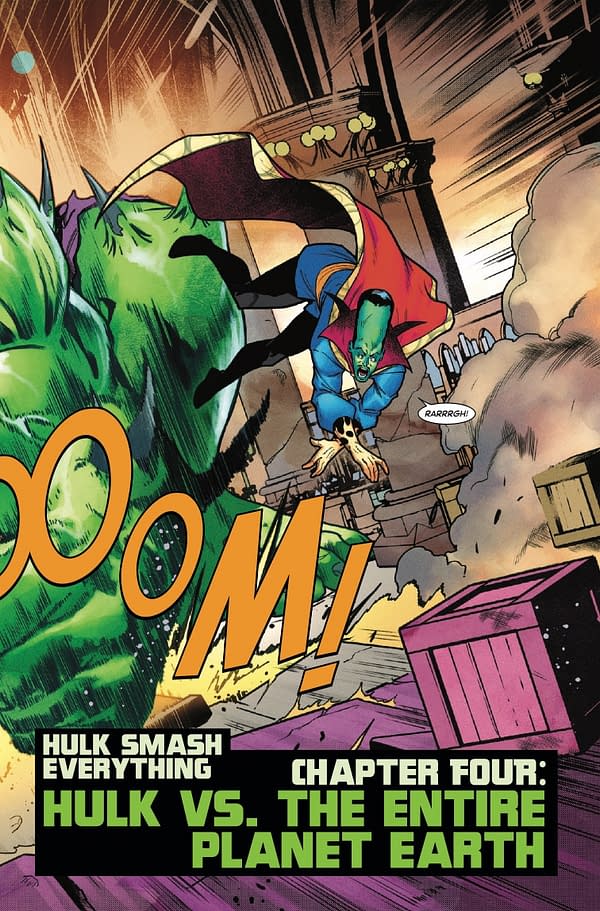 Interior preview page from HULK: SMASH EVERYTHING #4 ADAM KUBERT COVER