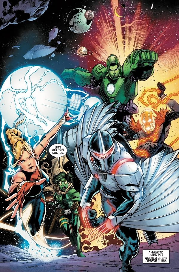 Interior preview page from IMPERIAL GUARDIANS #1 SEAN IZAAKSE COVER