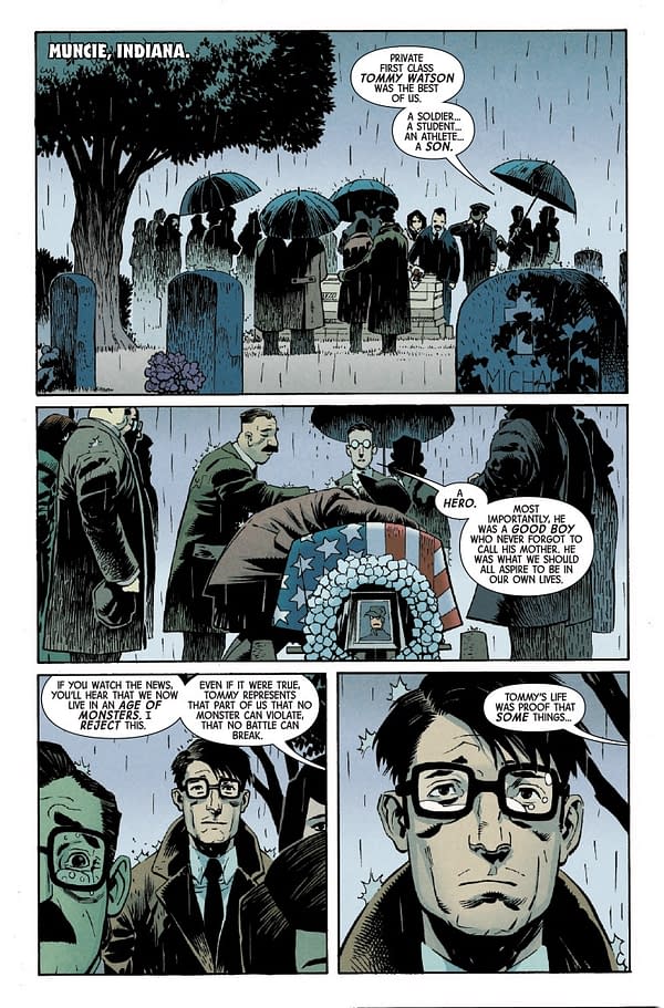 Interior preview page from INFERNAL HULK #5 NIC KLEIN COVER