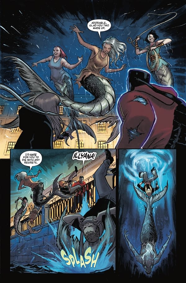 Interior preview page from MAGIK AND COLOSSUS #2 DAVID NAKAYAMA COVER