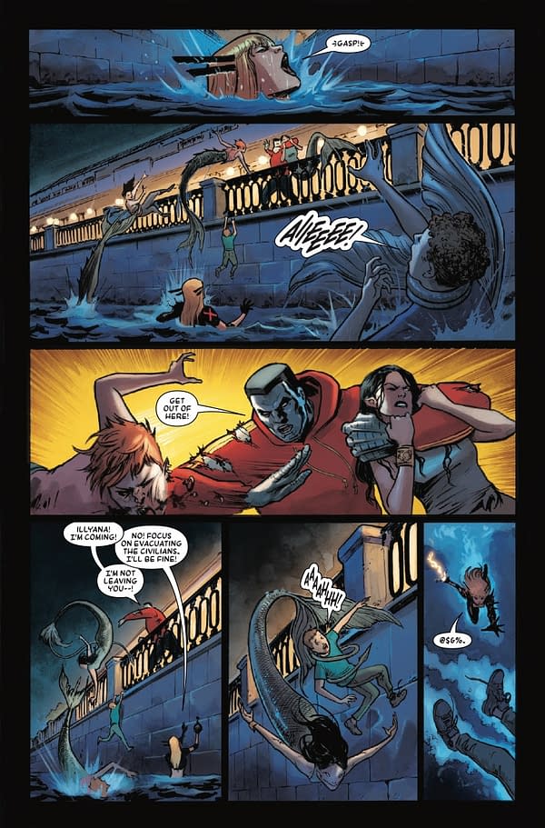 Interior preview page from MAGIK AND COLOSSUS #2 DAVID NAKAYAMA COVER