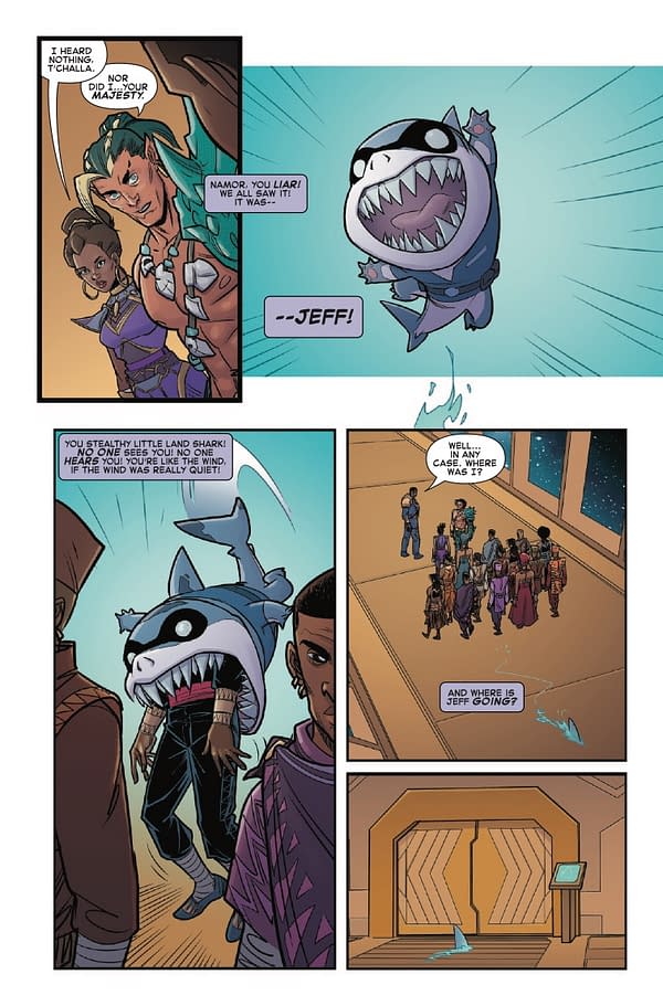 Interior preview page from MARVEL RIVALS: DUEL OF KINGS #1 STEPHEN SEGOVIA COVER