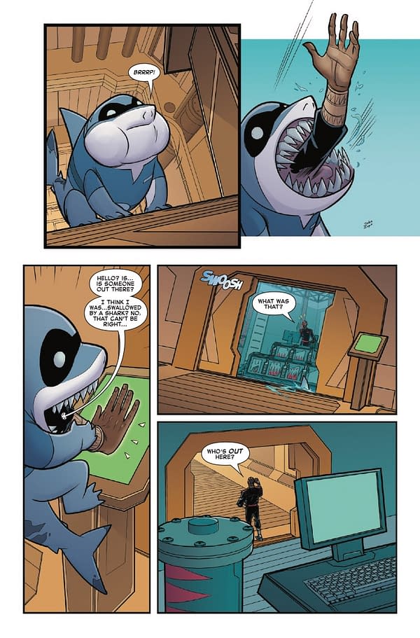 Interior preview page from MARVEL RIVALS: DUEL OF KINGS #1 STEPHEN SEGOVIA COVER