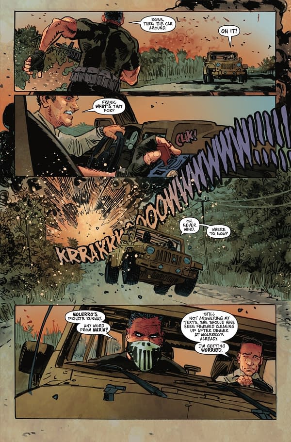 Interior preview page from MARVEL KNIGHTS: PUNISHER #4 DAN PANOSIAN COVER