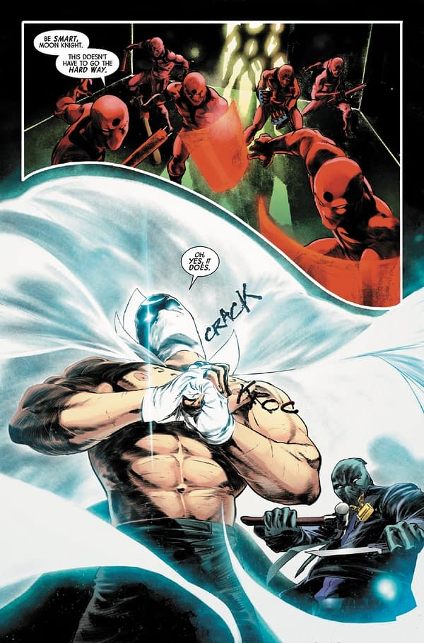 Interior preview page from MARC SPECTOR: MOON KNIGHT #2 PAULO SIQUEIRA COVER