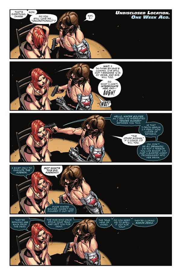 Interior preview page from NEW AVENGERS #10 STEPHEN SEGOVIA COVER