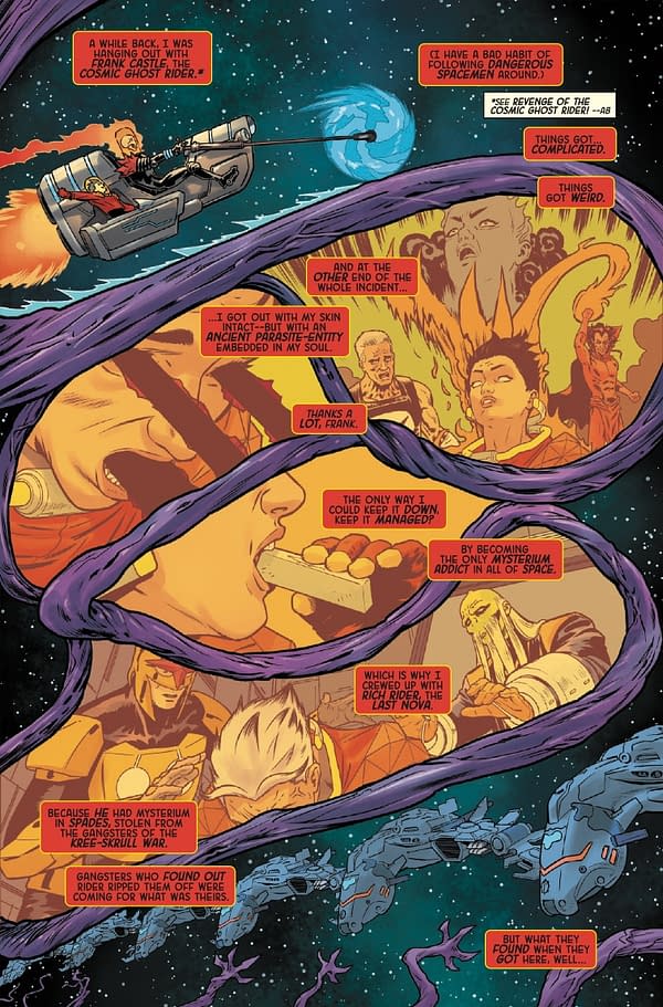 Interior preview page from NOVA: CENTURION #6 ALESSANDRO CAPPUCCIO COVER