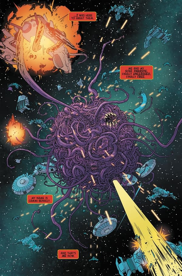 Interior preview page from NOVA: CENTURION #6 ALESSANDRO CAPPUCCIO COVER