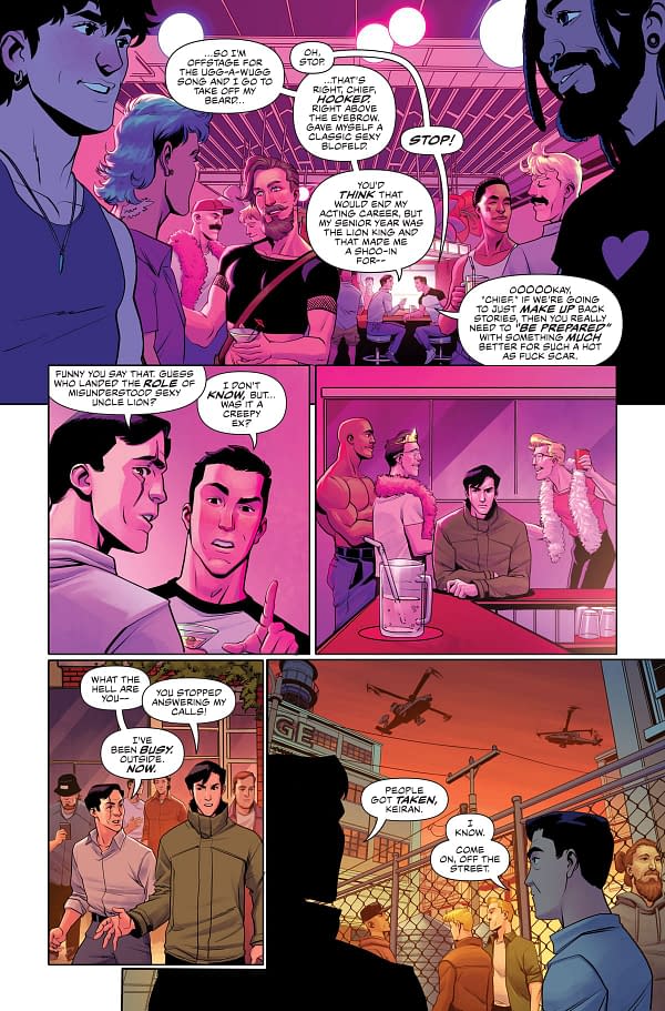 Interior preview page from Radiant Black #40