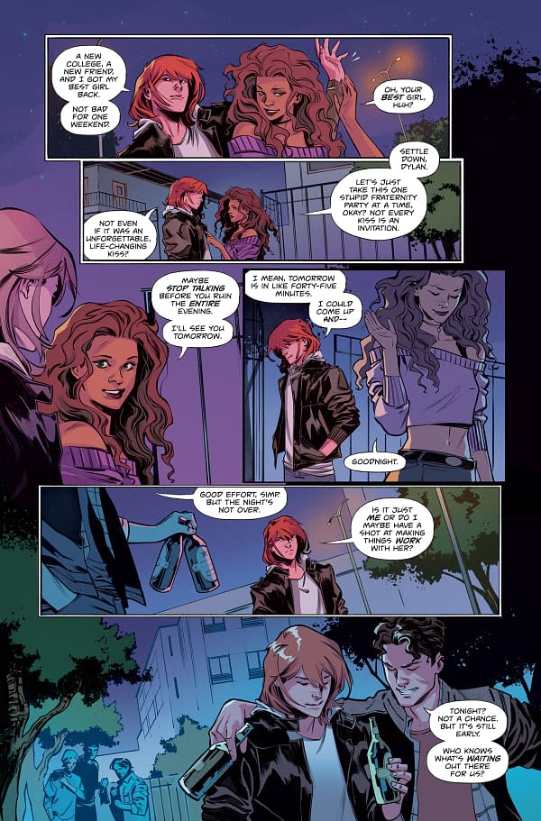 Interior preview page from Rogue Sun #33