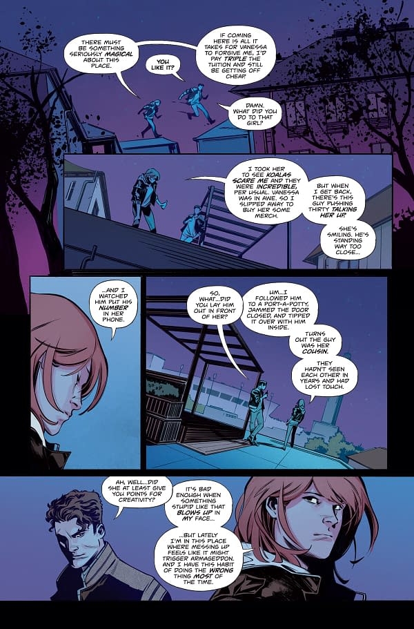 Interior preview page from Rogue Sun #33