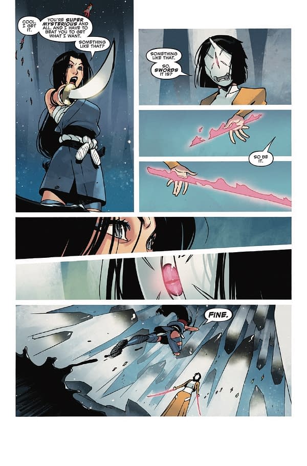 Interior preview page from SAI: DIMENSIONAL RIVALS #3 PEACH MOMOKO COVER