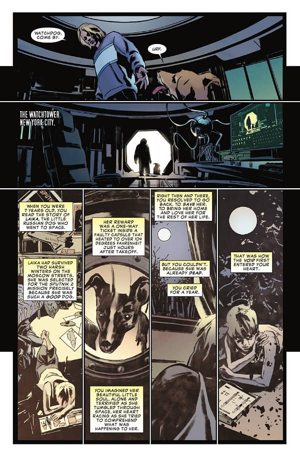 Interior preview page from THE SENTRY #1 ALEX MALEEV COVER