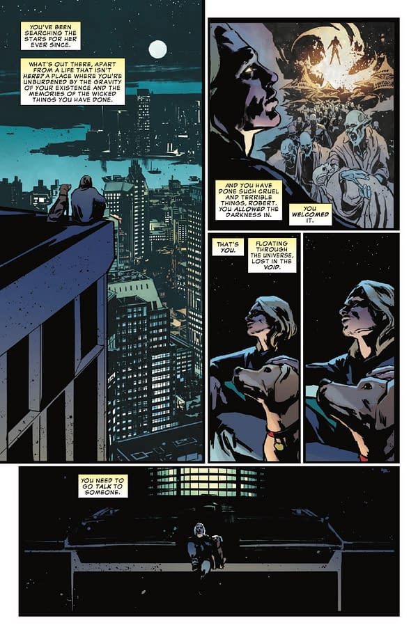 Interior preview page from THE SENTRY #1 ALEX MALEEV COVER