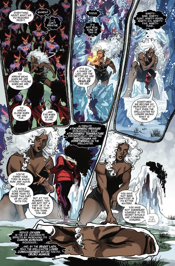 Interior preview page from STORM: EARTH'S MIGHTIEST MUTANT #2 R.B. SILVA COVER