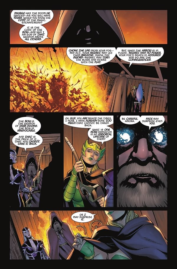 Interior preview page from THE MORTAL THOR #8 ALEX ROSS COVER