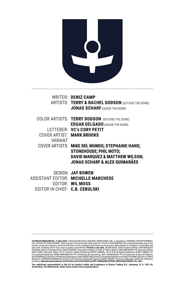 Interior preview page from ULTIMATE ENDGAME #3 MARK BROOKS COVER