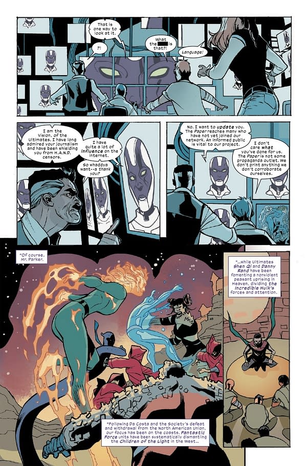 Interior preview page from ULTIMATE ENDGAME #3 MARK BROOKS COVER