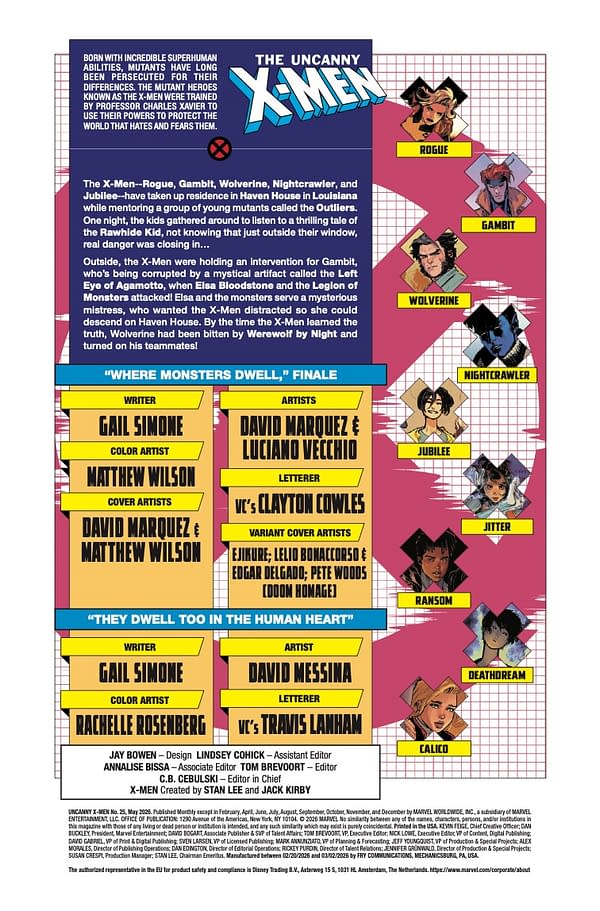 Interior preview page from UNCANNY X-MEN #25 DAVID MARQUEZ COVER