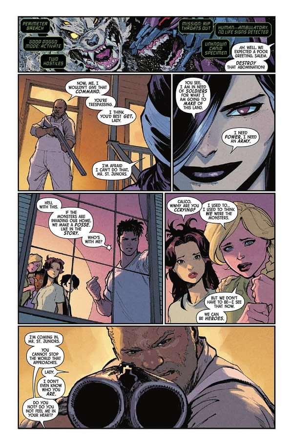 Interior preview page from UNCANNY X-MEN #25 DAVID MARQUEZ COVER