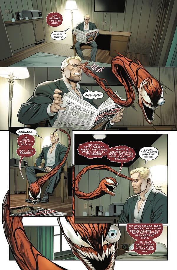 Interior preview page from VENOM #255 CARLOS GOMEZ COVER