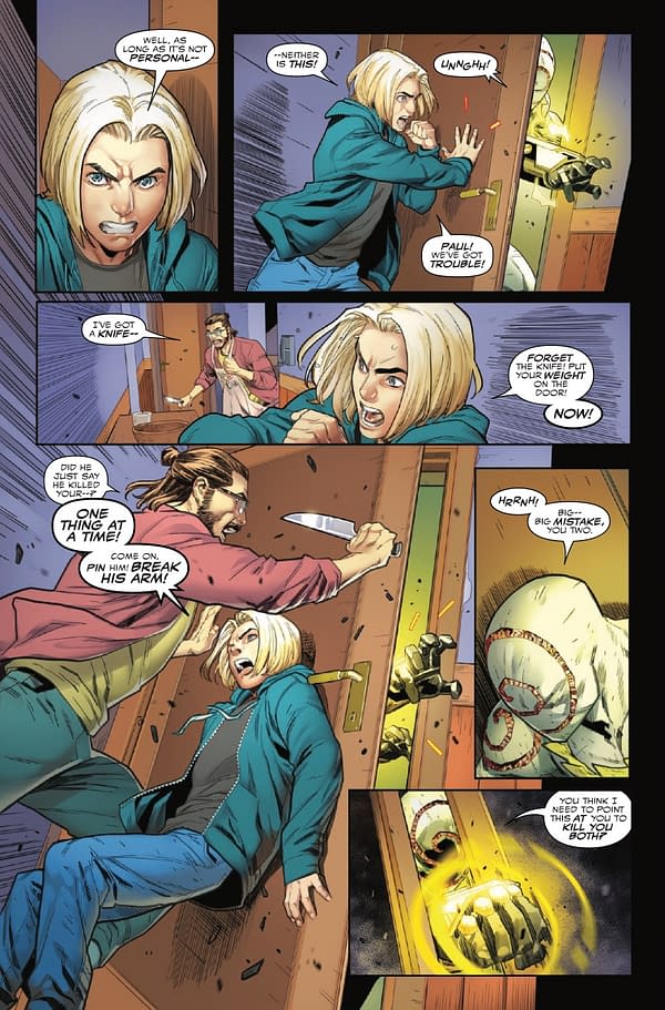 Interior preview page from VENOM #256 GIUSEPPE CAMUNCOLI COVER