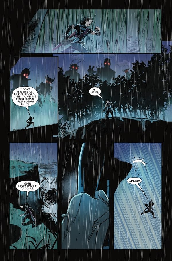 Interior preview page from WICCAN: WITCHES' ROAD #4 LUCAS WERNECK COVER