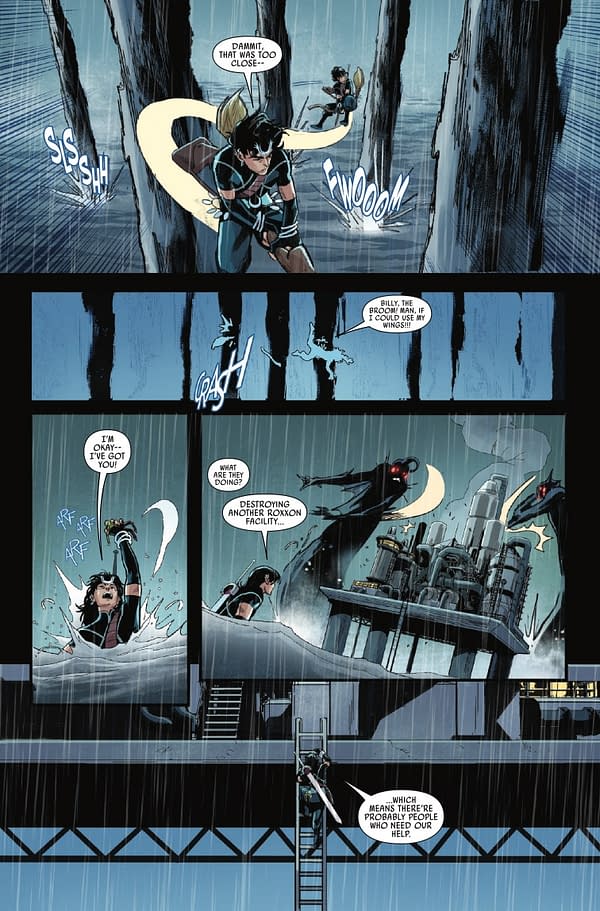 Interior preview page from WICCAN: WITCHES' ROAD #4 LUCAS WERNECK COVER