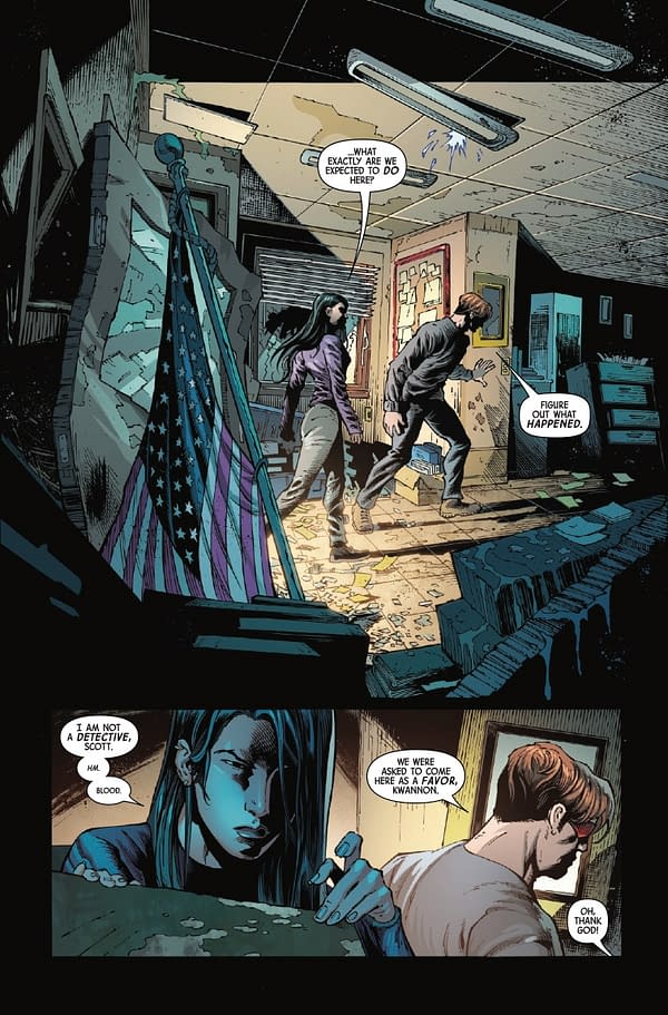 Interior preview page from X-MEN #26 NETHO DIAZ COVER