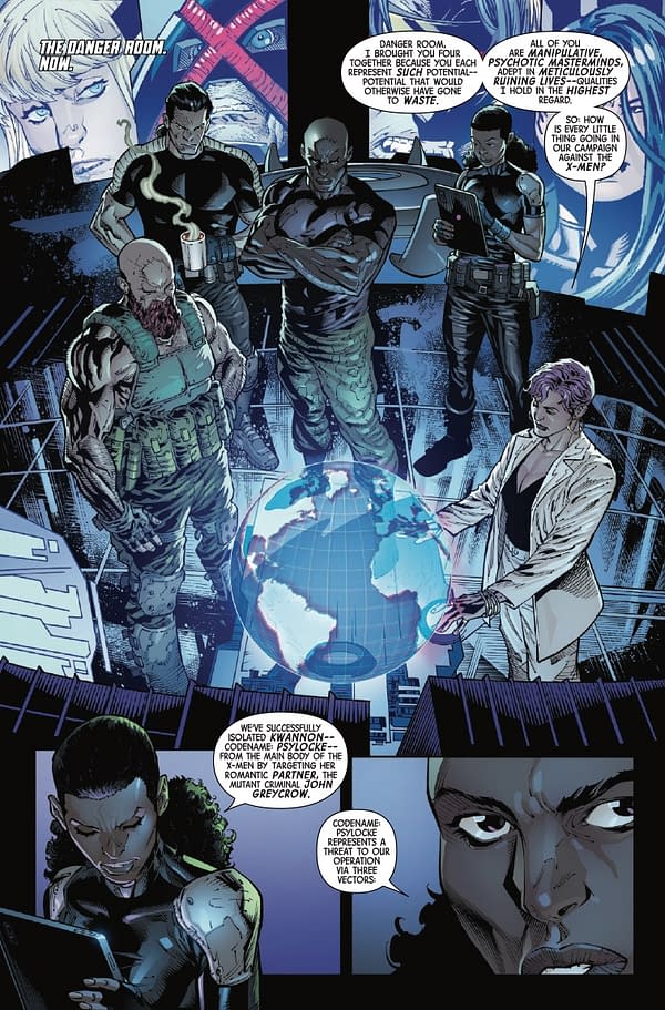 Interior preview page from X-MEN #27 NETHO DIAZ COVER