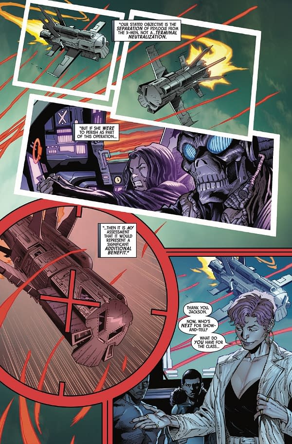 Interior preview page from X-MEN #27 NETHO DIAZ COVER