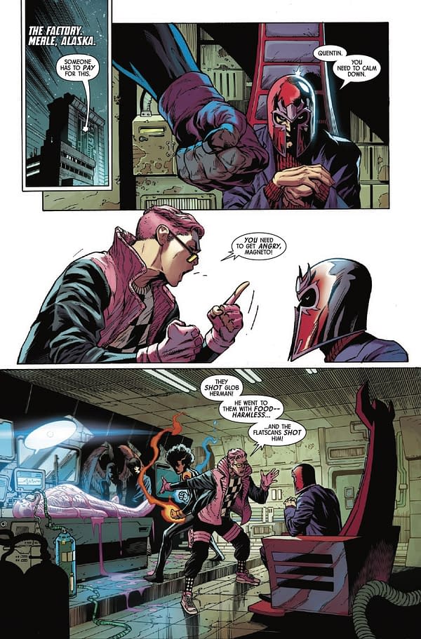 Interior preview page from X-MEN #28 NETHO DIAZ COVER