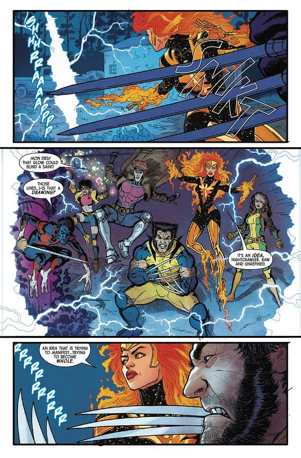 Interior preview page from X-MEN ANNUAL 2026 RYAN STEGMAN COVER