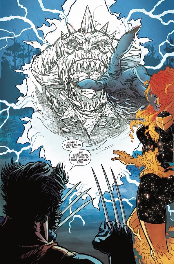 Interior preview page from X-MEN ANNUAL 2026 RYAN STEGMAN COVER