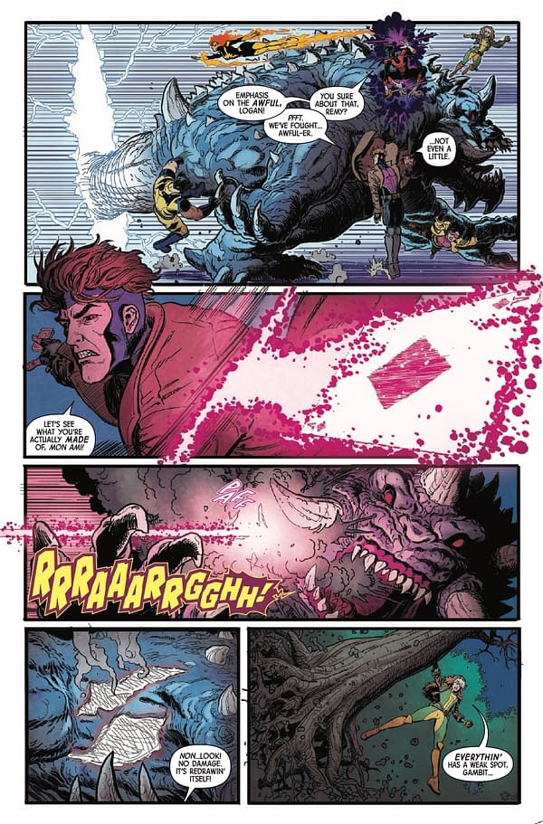 Interior preview page from X-MEN ANNUAL 2026 RYAN STEGMAN COVER