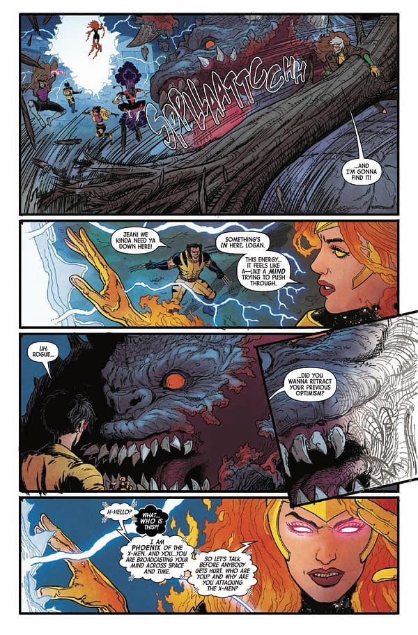 Interior preview page from X-MEN ANNUAL 2026 RYAN STEGMAN COVER