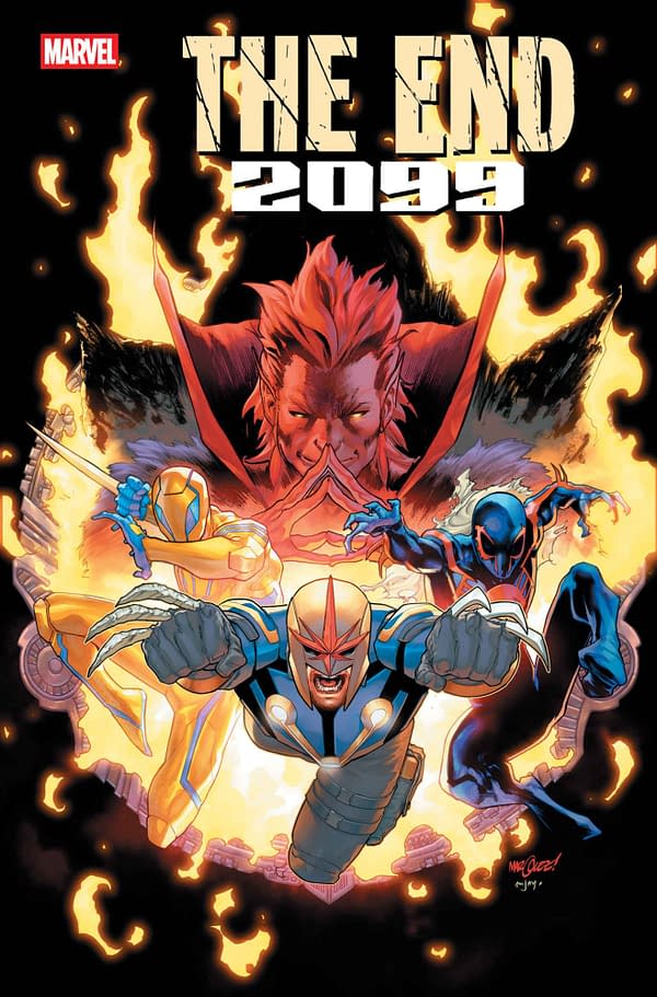 Cover image for THE END 2099 #5 DAVID MARQUEZ COVER