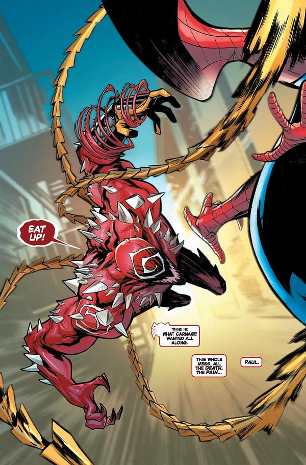 Interior preview page from AMAZING SPIDER-MAN #26 R.B. SILVA COVER