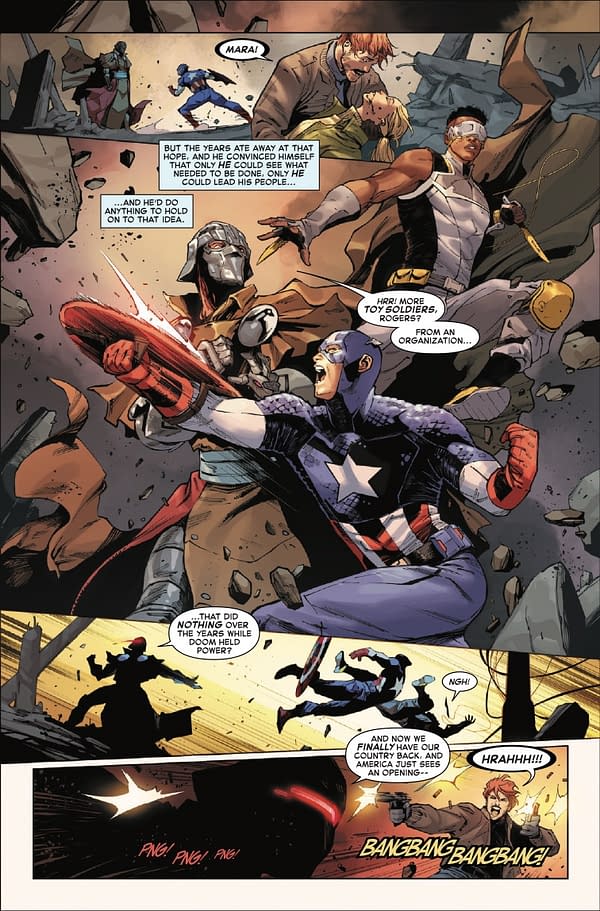 Interior preview page from CAPTAIN AMERICA #10 VALERIO SCHITI COVER