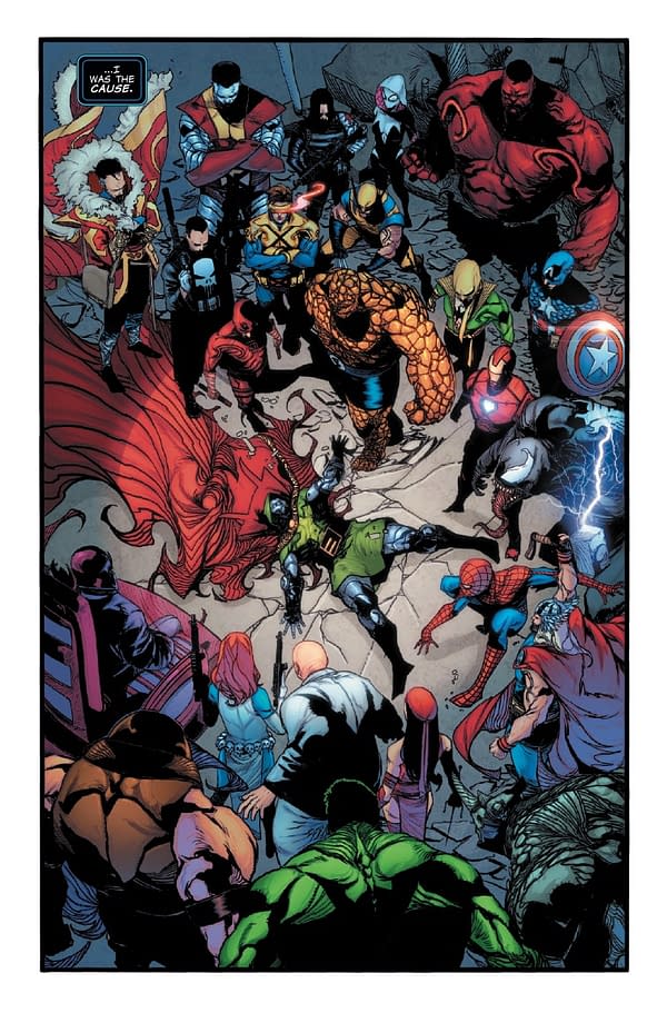 Interior preview page from DOOM 2099: RAGE OF DOOM #1 JUNGGEUN YOON COVER