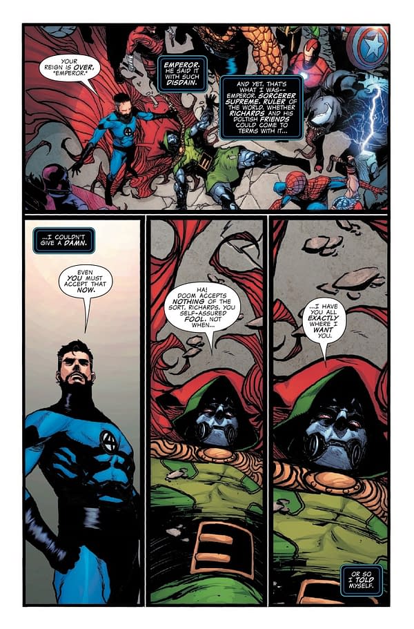 Interior preview page from DOOM 2099: RAGE OF DOOM #1 JUNGGEUN YOON COVER