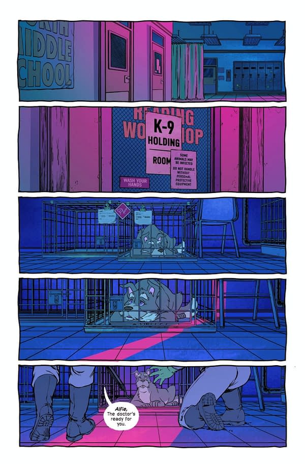 Interior preview page from Feral #22