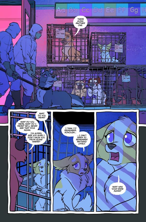 Interior preview page from Feral #22