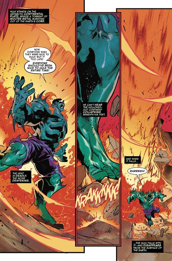 Interior preview page from HULK: SMASH EVERYTHING #5 ADAM KUBERT COVER