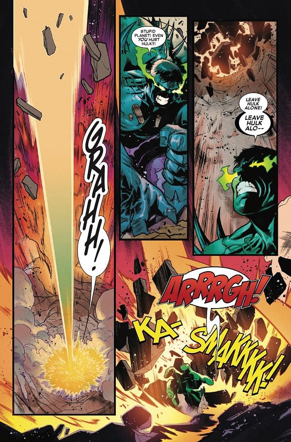 Interior preview page from HULK: SMASH EVERYTHING #5 ADAM KUBERT COVER