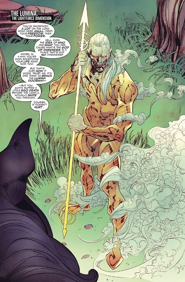 Interior preview page from KNULL #4 RYAN STEGMAN COVER