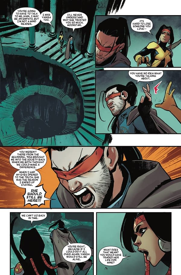 Interior preview page from MOONSTAR #2 GERMAN PERALTA COVER