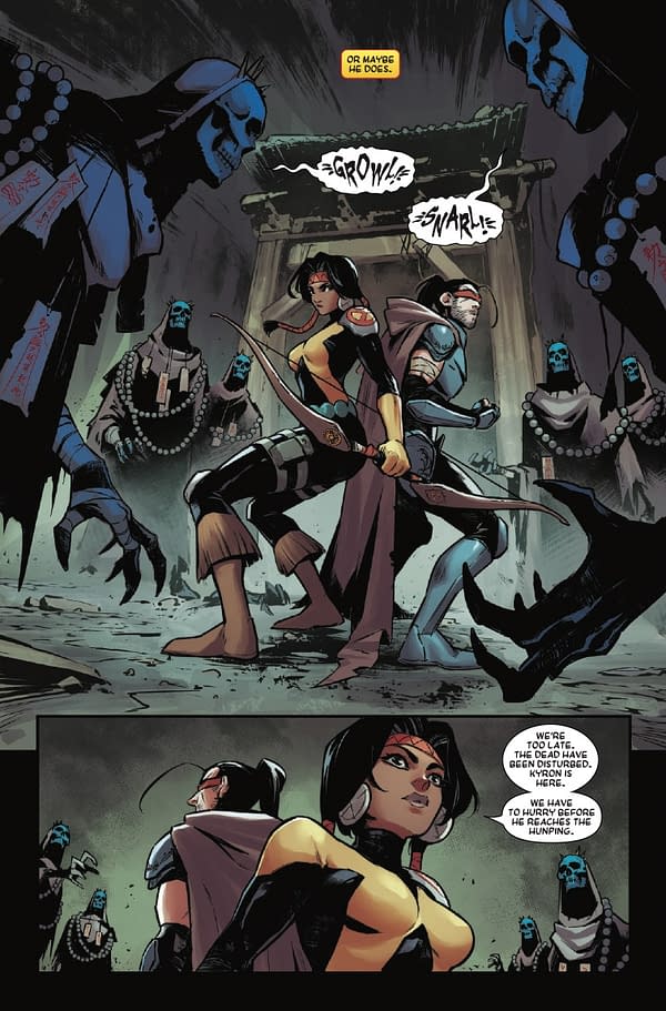 Interior preview page from MOONSTAR #2 GERMAN PERALTA COVER